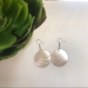 Mother of pearl earrings